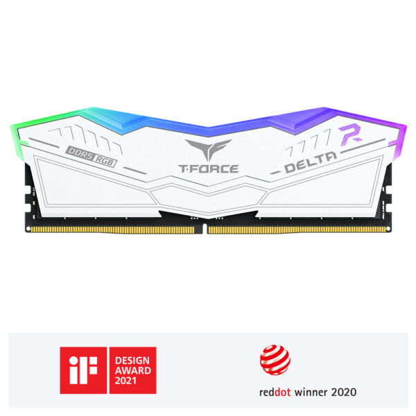 16GB DDR5 RGB MEMORY WHITE TEAMGROUP
