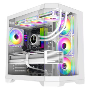CASE HYPE-A WHITE ATX GAMEMAX
