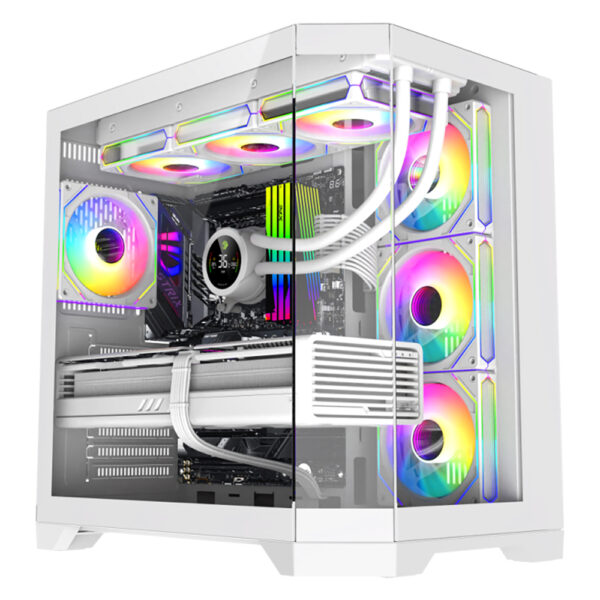 CASE HYPE-A WHITE ATX GAMEMAX