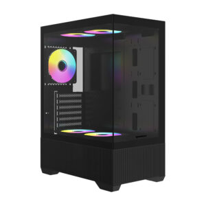 CASE I802 AIR RAIDMAX + PSU 650W REAL POWER