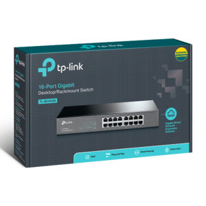 SWITCH TL-SG1016D 16-Port Gigabit TP-LINK