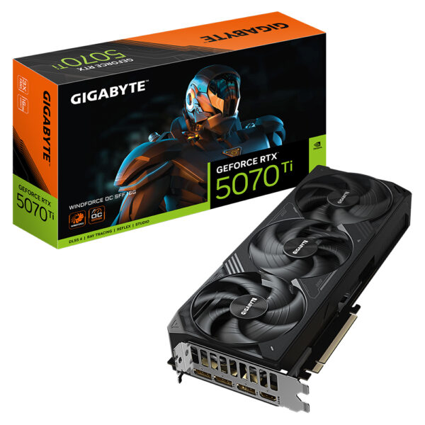NVIDIA GeForce RTX 5070 Ti WINDFORCE OC SFF 16G GIGABYTE