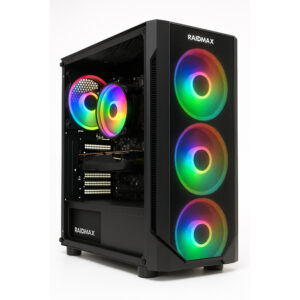 Gaming PC - NEBULA DRIVE Core i5-12400F, RX6600, 16GB DDR4 3200 RGB, 1TB NV3