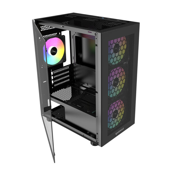 Second image of CASE V213 M RAIDMAX + PSU 675W REAL POWER