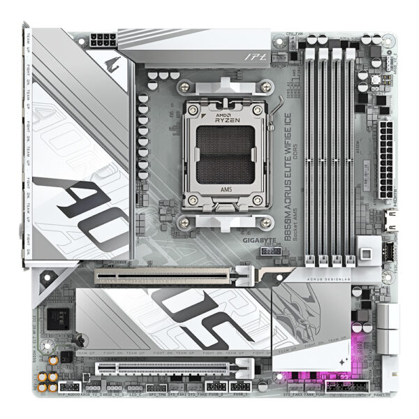 Second image of B860M AORUS ELITE WIFI6E ICE GIGABYTE