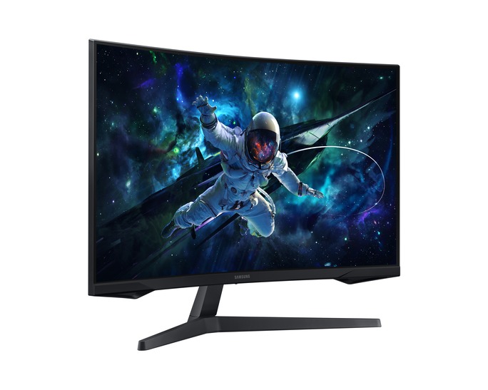 Second image of 32" Samsung Odyssey G5 G55C QHD 165Hz Curved Gaming Monitor